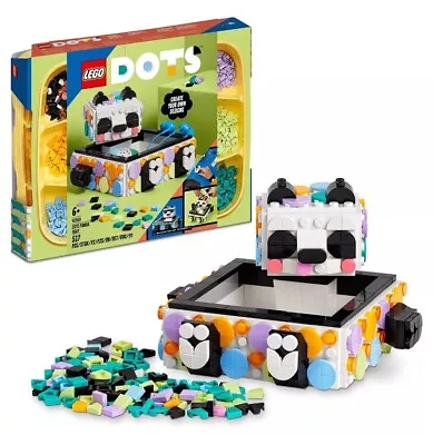 Buy LEGO DOTS Cute Panda Tray 41959 DIY Craft Kit; A Personalised Storage Idea Fo... • 8£