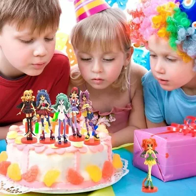 Buy 6PCS/Set Monster High Doll 4.13'' PVC Figures Corpse Toys Cake Topper Kids Gift • 12.49£