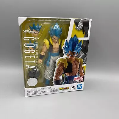 Buy Bandai S.H. Figuarts Dragon Ball Super Gogeta SSB Blue Figure Used UK IN STOCK • 99.99£