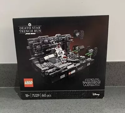 Buy LEGO 75329. Star Wars Death Star Trench Run Diorama. NISB New Sealed Retired✅ • 52.99£