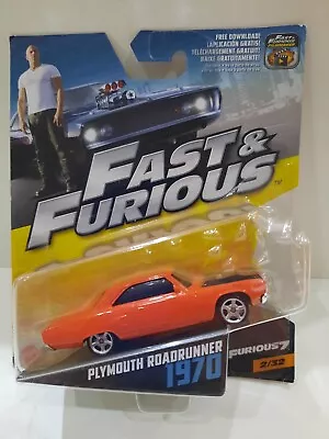 Buy Mattel Fast And Furious 1970 Plymouth Roadrunner  • 6£