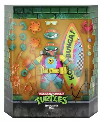 Buy Super7 - Teenage Mutant Ninja Turtles Ultimates Sewer Surfer Mike - Brand New • 33£