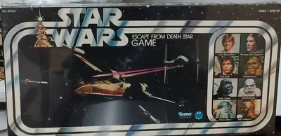 Buy Star Wars Escape From The Death Star Board Game Kenner 1978 FACTORY SEALED • 132.48£