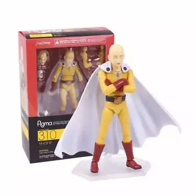 Buy Action Figure Of One Punch Man Saitama Anime Figma 310 Model Toys Birthday Gifts • 18.19£