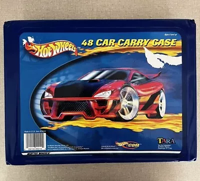 Buy Tara Toys Corporation 2001 HotWheels 48 Car Carry Case With Inserts! • 23.30£