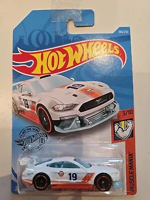 Buy 2019 Hot Wheels Muscle Mania Custom '18 Ford Mustang GT Gulf MOC New Sealed  • 2.99£