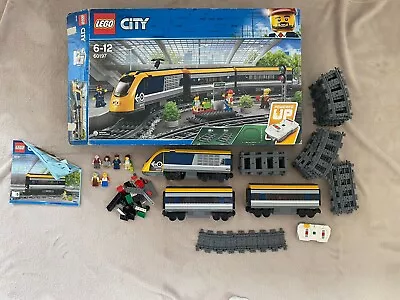 Buy LEGO 60197 City Passenger Train RC Set - 99% Complete With Box & Manuals Read* • 90£