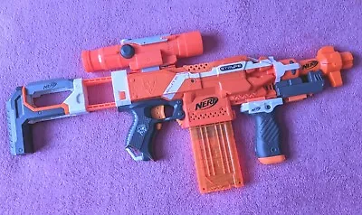 Buy Nerf N-strike Elite Stryfe Blaster + Attachments+ FREE UK POST  • 24.99£