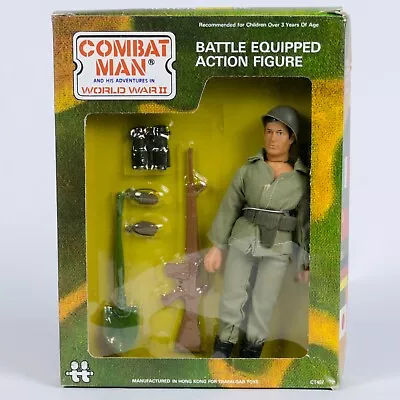 Buy BNIB 1980s Mego Trafalgar Toys Combat Man World War 2 US Paratrooper • 70£