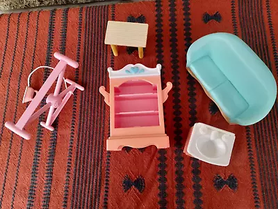 Buy Fisher Price Loving Family Dolls House Furniture - Sofa, Sink, Ironing Board Etc • 6.99£