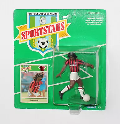Buy Ruud Gullit - AC Milan 1989 Action Figure + Trading Card - Football Collectible Figure • 19.22£