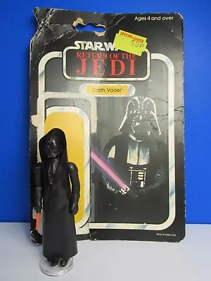 Buy Vintage COMPLETE Star Wars DARTH VADER ACTION FIGURE Kenner 1977 Cardback • 44.92£
