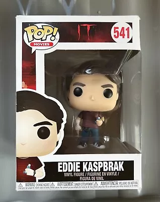 Buy FUNKO POP! #541 Genuine Rare Boxed IT Chapter One: Eddie Kaspbrak With Inhaler • 40£