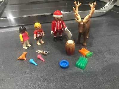 Buy Playmobil Father  Christmas Theme Animal Reindeer Santa Toys • 5.45£