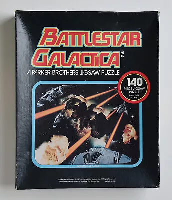 Buy Vintage 1978 BATTLESTAR GALACTICA Interstellar Battle 140 Piece Jigsaw Complete • 7.99£