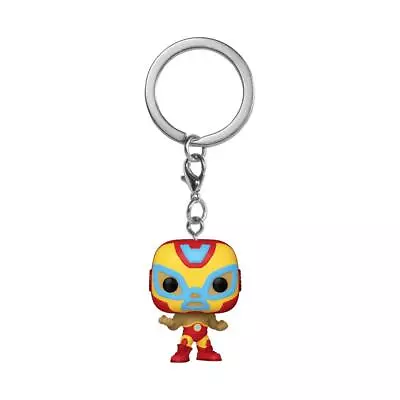 Buy Funko Marvel Luchadores Iron Man - Keychain Novelty Keyring - Collectable Mini F • 7.48£