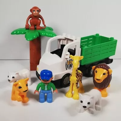 Buy Lego Duplo Zoo Animals Bundle Lions Polar Bears Giraffe Monkey Truck Tree  • 22.99£