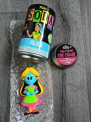 Buy Funko Soda Chase Alice In Wonderland Alice Blacklight 1/800 • 22£