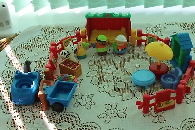 Buy Bundle Fisher Price Little People Zoo Accessories Figures  And Animals • 14.99£