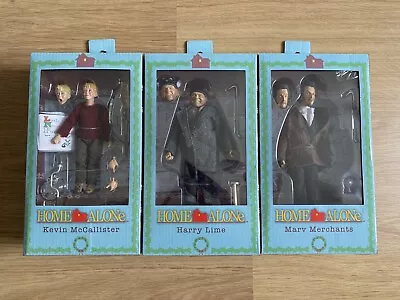Buy NECA Home Alone Figures Set Kevin Harry And Marv MIB Brand New!! • 175£
