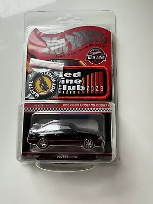 Buy RLC 1993 FORD MUSTANG COBRA RED LINE CLUB Hot Wheels 1:64 *COMBINE POSTAGE* • 44.99£