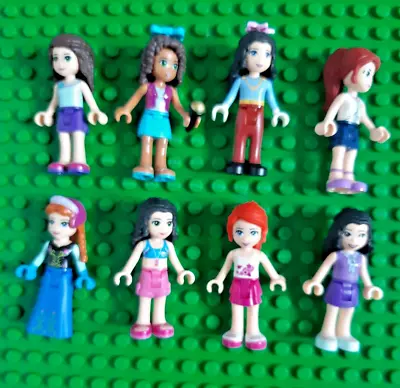 Buy Lego Friends Mini Doll Figures X8 Including Frozen Anna VGC Bundle • 12.50£