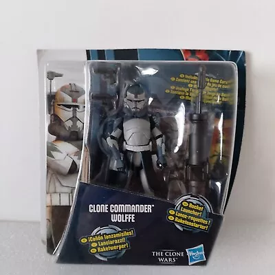 Buy Hasbro Star Wars CW17 Commander Wolffe The Clone Wars - New Sealed, Damaged Card • 34.99£
