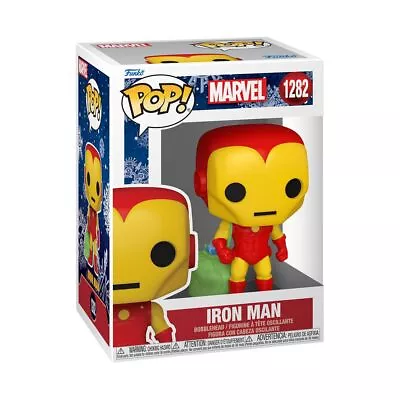 Buy Funko POP! Marvel: Holiday - Iron Man With Bag - Collectable Vinyl Figure - Gift • 13.01£