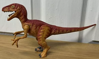 Buy Jurassic Park Brown Velociraptor 8” Attack Pack Raptor Dinosaur Action Figure • 9£