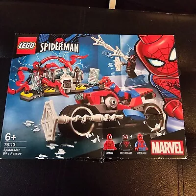 Buy Lego Spider-Man Bike Rescue - Set 76113 - New & Sealed - Box Worn • 22£