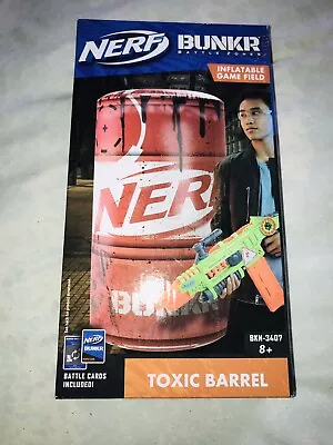 Buy Brand New In Box Nerf Bunkr  Take Cover Toxic Barrel • 12.99£