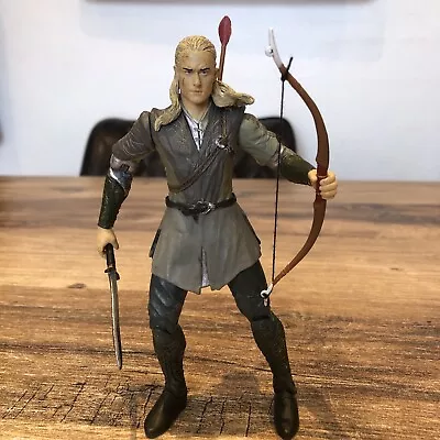 Buy Lord Of The Rings Legolas Action Figure Toy Biz Fellowship Series • 7£