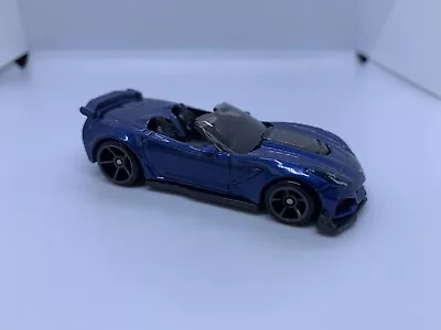 Buy Hot Wheels - ‘19 Chevrolet Corvette C6 ZR1 Blue - Diecast - 1:64 Scale - USED • 2.50£