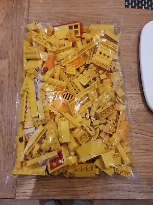 Buy 500g Bag Of Yellow Assorted Lego Bricks Parts Pieces Bundle Lot • 7.99£