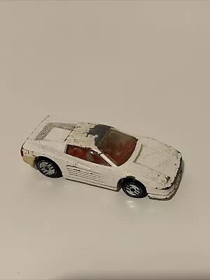 Buy Hot Wheels - Ferrari Testarossa White (1987) - Diecast - 1:64 Scale - USED • 2.49£