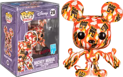 Buy Brand New Funko Pop! Vinyl - Art Series - Mickey Mouse #28, FREE Hard Stack Case • 27.69£