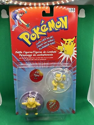 Buy Original Vintage Pokémon Battle Figures Hypno & Drowzee Sealed Box Hasbro 1999 • 79.99£