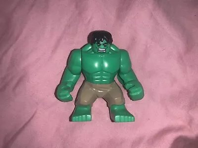 Buy LEGO Hulk With Black Hair And Dark Tan Pants Mini Figure SH013 From Set 6868 • 3.20£