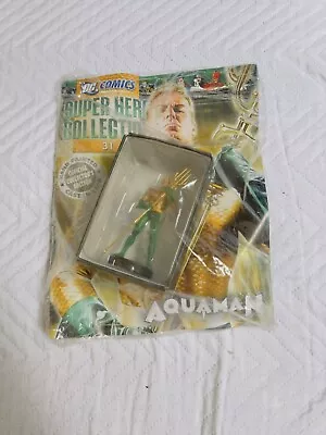 Buy Dc Comics Super Hero Figurine Collection Issue 31 Aquaman Eaglemoss Figure & Mag • 15£