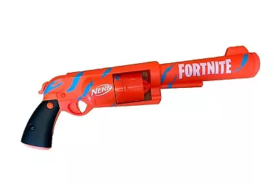 Buy NERF Fortnite 6-SH Dart Blaster Camo Pulse Wrap Orange 2020 Soft Dart Gun Toy • 14.99£