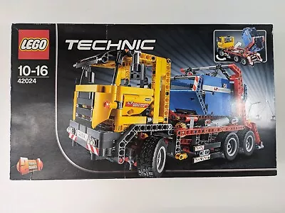 Buy LEGO Technic: Container Truck (42024) Used Rare Retired Free Postage • 79.99£