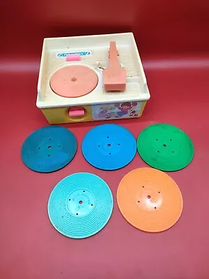 Buy Vintage 1986? Fisher Price Music Box Record Player See Description  • 19.99£