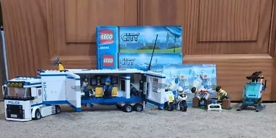Buy Lego City Mobile Police Unit 60044 + 2x Motorbike And Helicopter  • 7.99£