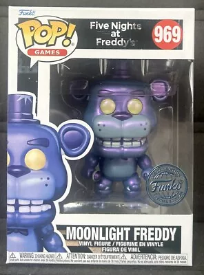 Buy Funko Pop MOONLIGHT FREDDY  #969 Five Nights At Freddys’s-FREE DELIVERY • 29.99£