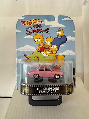 Buy Hot Wheels The Simpsons Family Car Retro Entertainment Real Riders A61 • 68.47£