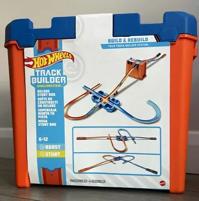 Buy Hot Wheels TRACK BUILDER Stunt Box Set GGP93-Ages 6 To 12   FREE DELIVERY • 54.99£