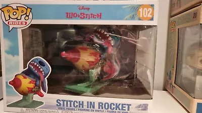 Buy Funko Pop! Rides - Stitch In Rocket Vinyl Figure • 20£