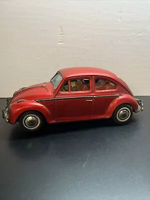 Buy Bandai Vw Volkswagen Beetle Car Large 10  Tin Battery Toy Japan W15 • 31.06£