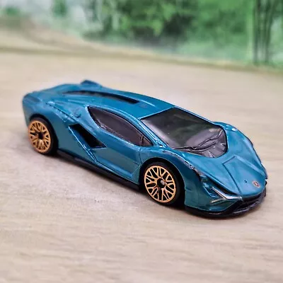 Buy Hot Wheels Lamborghini Sian FKP37 Diecast Model 1/64 (42) Excellent Condition • 6.60£