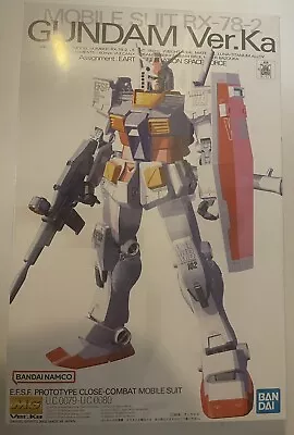 Buy Mobile Suit RX-78-2 MG 1/100 Gundam (Ver. Ka) Brand New & Sealed • 80£